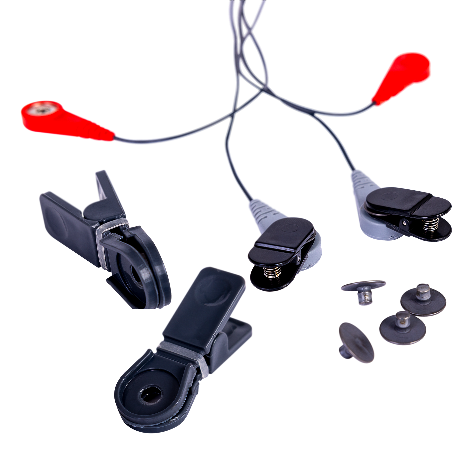 Ear Clips (1 pair of 2 clips) includes 10 silver/silver chloride Ear ...